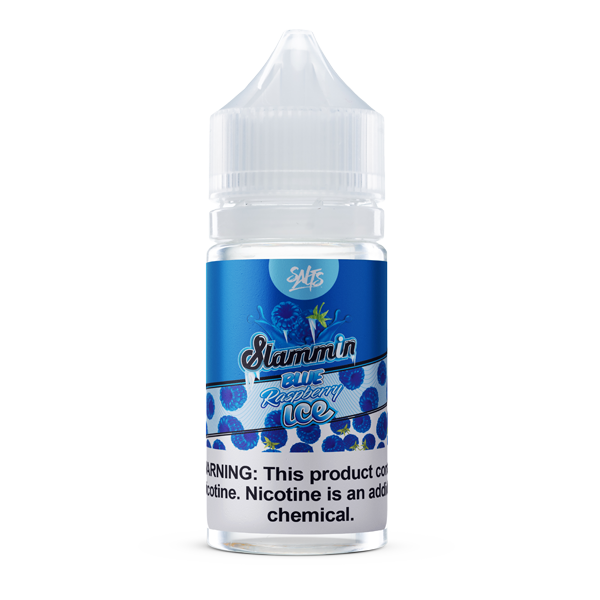 Slammin - Blue Raspberry Ice E-Liquid Salts (30ml) - Simple Vapes